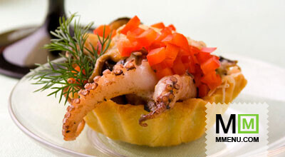 Жюльен из морепродуктов Жюльен из морепродуктов